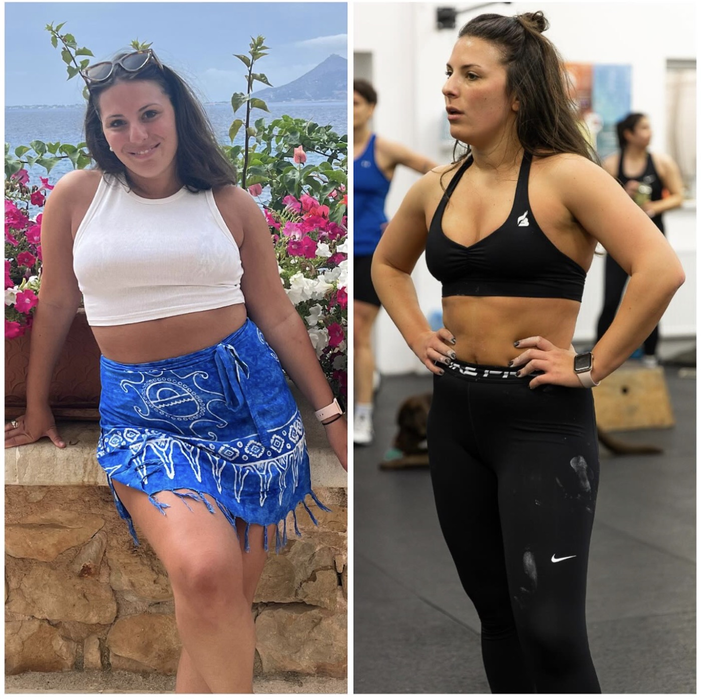 Member before and after: from a holiday photo to training at CrossFit Committed
